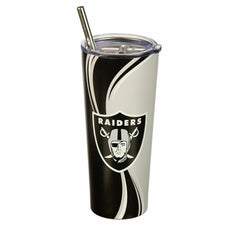 Stainless Steel Tumbler, 20oz, Las Vegas Raiders, NFL, Home
