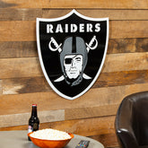 LAS VEGAS RAIDERS Premier Metal Wall Art, NFL, Home