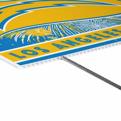 Los Angeles Chargers Yard Sign, Patriotic, NFL, Home