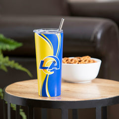 Stainless Steel Tumbler, 20oz, Los Angeles Rams, NFL, Home