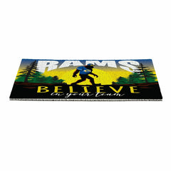 Los Angeles Rams Bigfoot PVC Mat, 28"x16", NFL