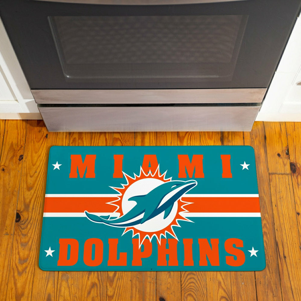 Miami Dolphins Anti-Fatigue Mat, 18"x30", NFL