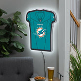 Miami Dolphins NFL Football Jersey Edgelite LED Decor, NFL