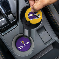 Minnesota Vikings Car Coaster Set, 2pc, NFL