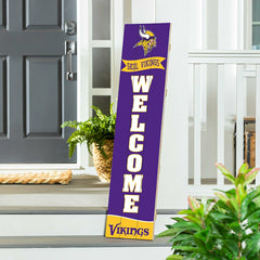 Minnesota Vikings Large Single Sided Leaner, 46", NFL, Home