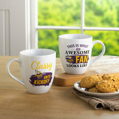 Minnesota Vikings, Ceramic Cup O'Java 17oz Gift Set, NFL, Home