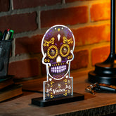 Minnesota Vikings NFL Football Sugar Skull Desklite LED Decor, NFL, Home