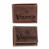 Minnesota Vikings, Bi-Fold and Tri-Fold Wallet Gift Set, Brown, NFL, Home
