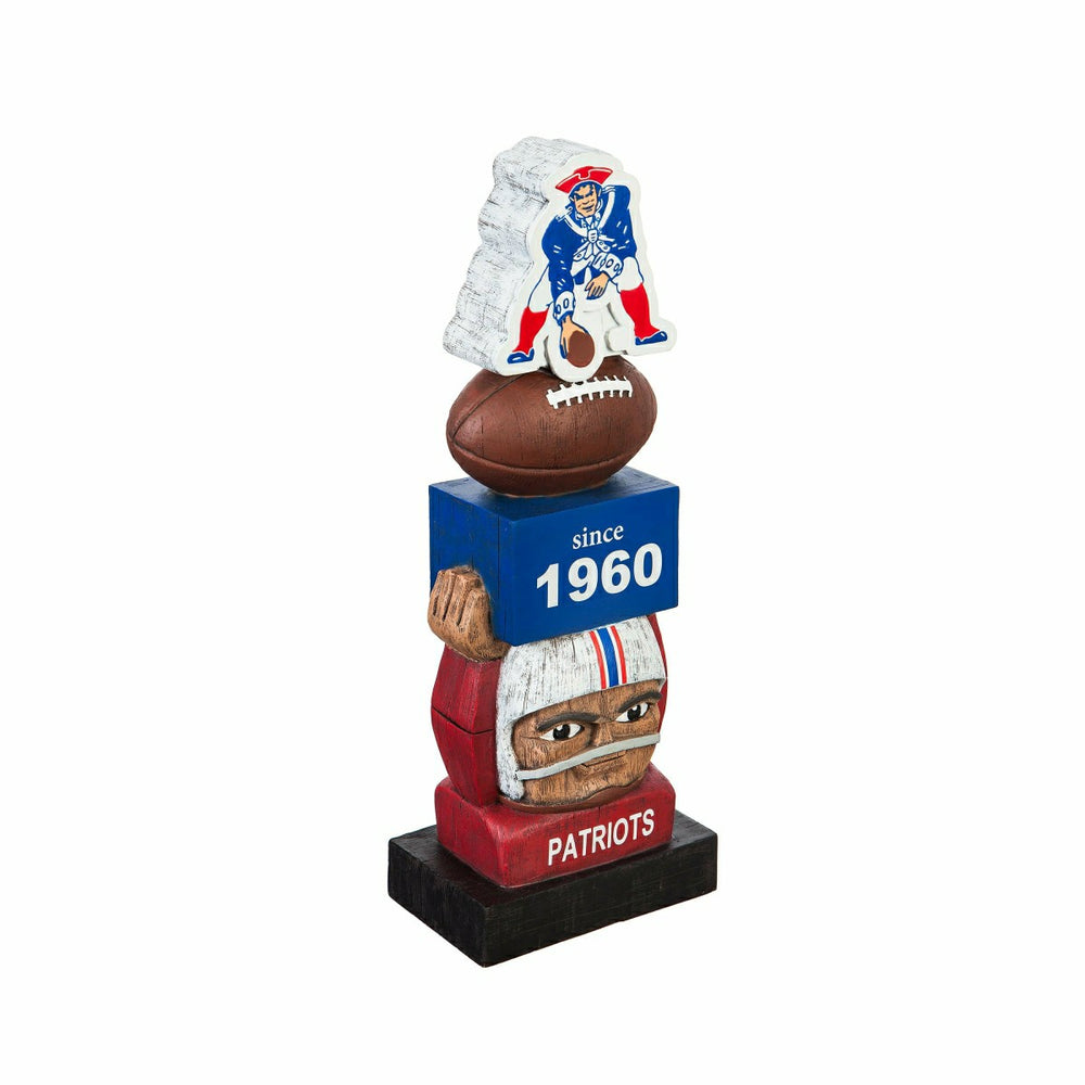 Vintage Football Garden Statue, New England Patriots, NFL, Home