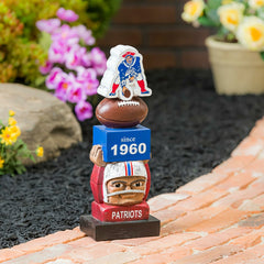 Vintage Football Garden Statue, New England Patriots, NFL, Home