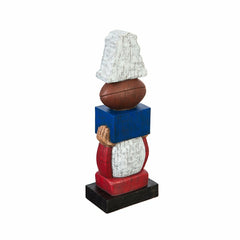 Vintage Football Garden Statue, New England Patriots, NFL, Home