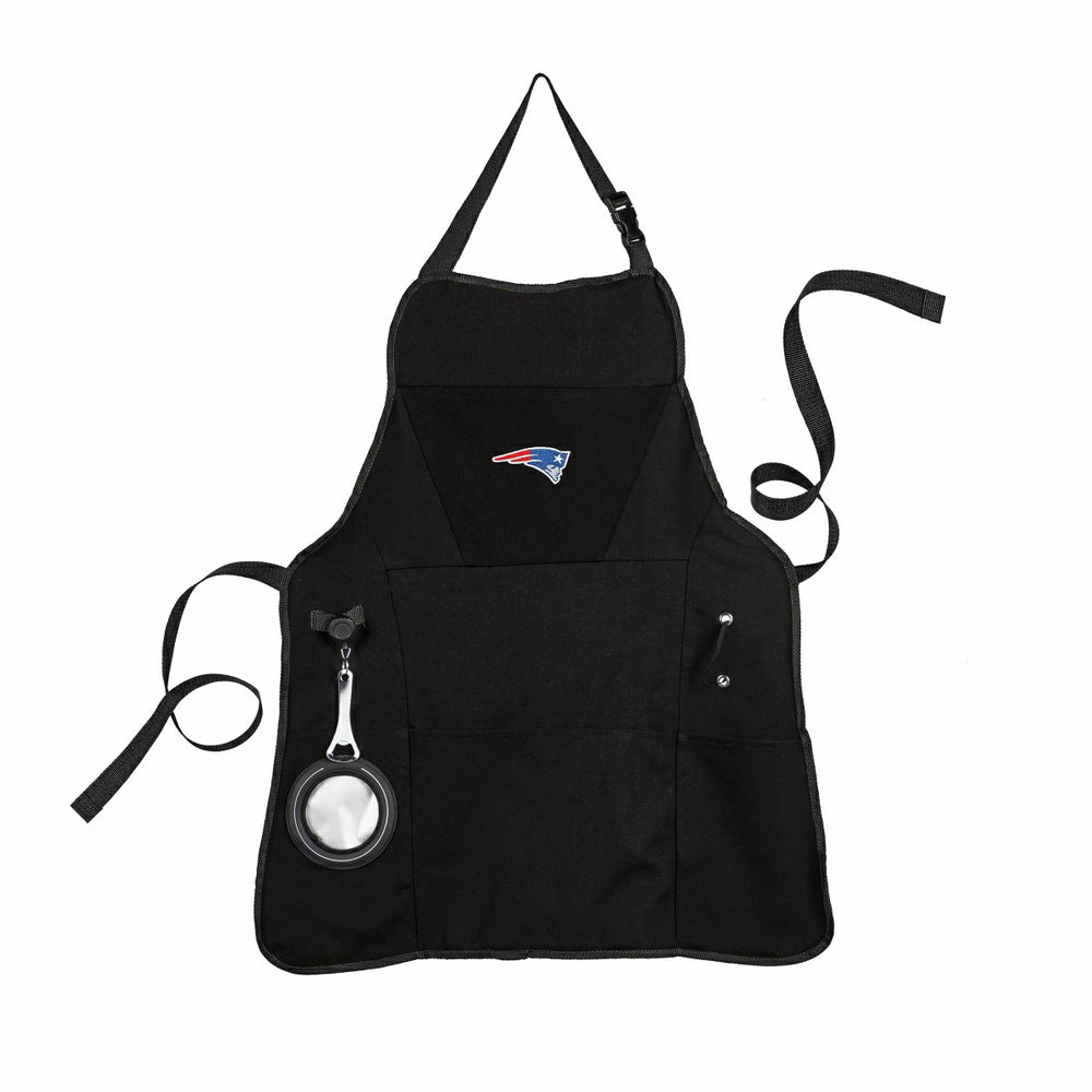 Grill Apron, Black, New England Patriots, NFL, Home