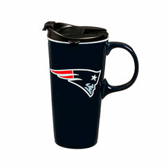 New England Patriots, 17oz Boxed Travel Latte, NFL, Home