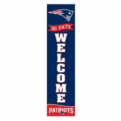 New England Patriots Large Single Sided Leaner, 46", NFL, Home