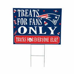 New England Patriots Yard Sign, Halloween Treats for Fans, NFL, Home