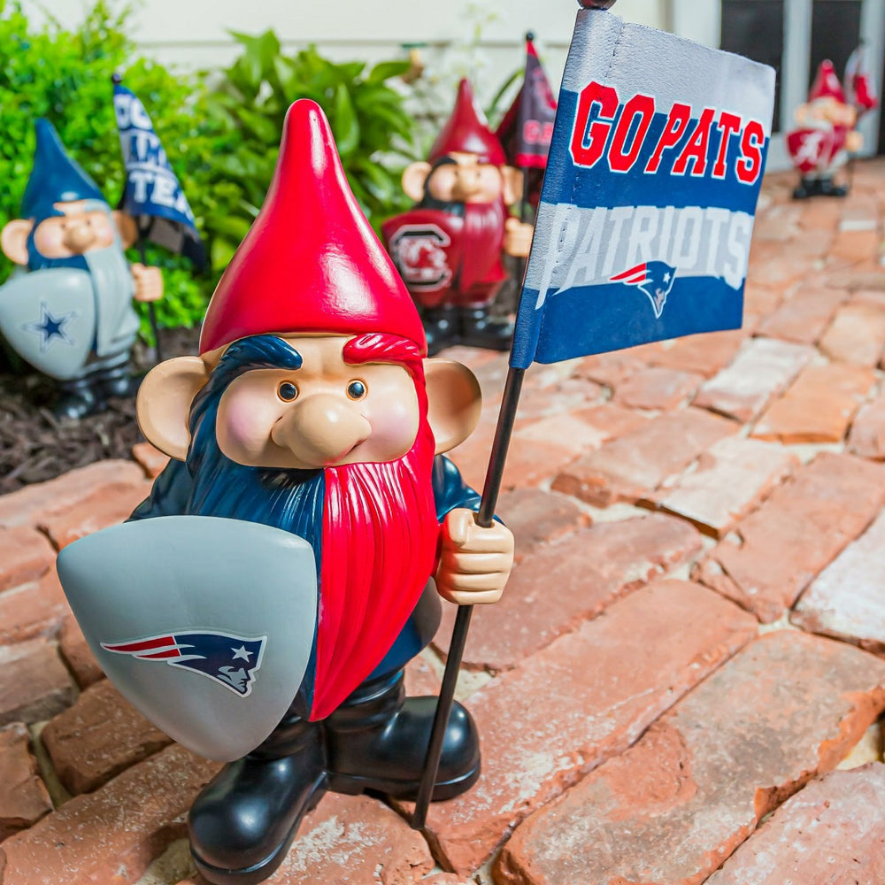 New England Patriots, Flag Holder Gnome, NFL, Home