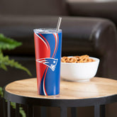 Stainless Steel Tumbler, 20oz, New England Patriots, NFL, Home