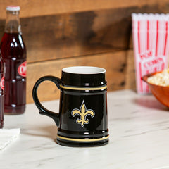 New Orleans Saints Ceramic Stein Cup, 24oz, NFL, Home