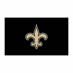 Full Color PVC Mat, 16" x 28", New Orleans Saints, NFL