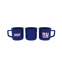 New York Giants Ceramic Camp Cup with Enamel Finish, 14oz, NFL