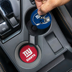 New York Giants Car Coaster Set, 2pc, NFL