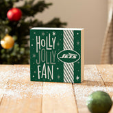 New York Jets Block, Holiday, 6x6, NFL, Home