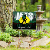 New York Jets Yard Sign, Bigfoot, NFL, Home