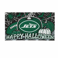 New York Jets Halloween PVC Mat, 28"x16", NFL