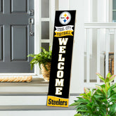 Pittsburgh Steelers Large Single Sided Leaner, 46", NFL, Home