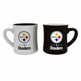 Pittsburgh Steelers 10oz Ceramic Cup Set, 2pc, NFL