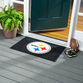 2'x3' USA Made Indoor/Outdoor Entryway Mat, Pittsburgh Steelers, NFL