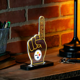 Pittsburgh Steelers NFL Football Foam Finger Desklite LED Decor, NFL, Home