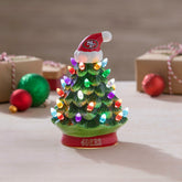 8" LED Ceramic Christmas Tree, San Francisco 49ers, NFL, Home