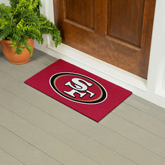 Full Color PVC Mat, 16" x 28", San Francisco 49ers, NFL