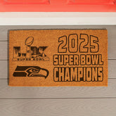 Seattle Seahawks, Super Bowl 60, Champions, Coir Mat, One Color, 28"x , NFL