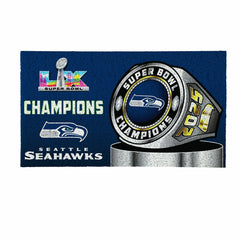 Seattle Seahawks, Super Bowl 60, Ring, Turf Mat, Color, NFL