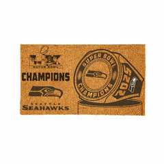 Seattle Seahawks, Super Bowl 60, Ring, Coir Mat, One Color, NFL