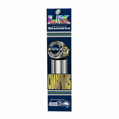 Seattle Seahawks, Super Bowl 60, Ring, Porch Leaner, 46", NFL, Home