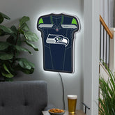 Seattle Seahawks NFL Football Jersey Edgelite LED Decor, NFL