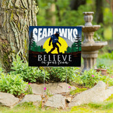 Seattle Seahawks Yard Sign, Bigfoot, NFL, Home