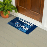 Tennessee Titans Fan Mat, 28"x16", NFL