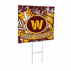 Washington Commanders Yard Sign, Holiday, NFL, Home