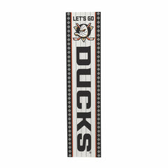 Anaheim Ducks Christmas Double Sided Large Leaner, 47", NHL, Home