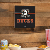 Anaheim Ducks Wood Wall Sign, 12x12, NHL, Home