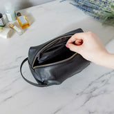 Anaheim Ducks, Embossed Toiletry Bag, Black, NHL, Home