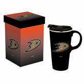 Boxed Travel Latte Cup, Anaheim Ducks, NHL, Home