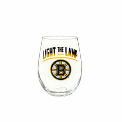 Stemless 17OZ Glass & Tankard 16OZ Gift Set, Boston Bruins, NHL, Home