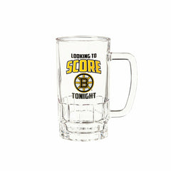Stemless 17OZ Glass & Tankard 16OZ Gift Set, Boston Bruins, NHL, Home