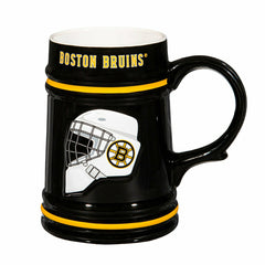 Boston Bruins Ceramic Stein Cup, 24oz, NHL, Home