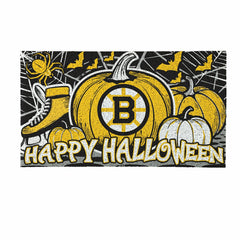 Boston Bruins Halloween PVC Mat, 28"x16", NHL
